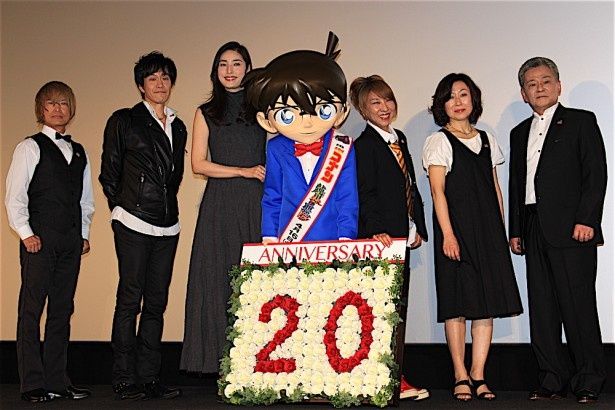 【写真を見る】映画『名探偵コナン 純黒の悪夢(ナイトメア)』初日！豪華声優陣がズラリと登壇