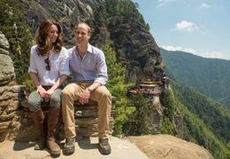 ウィリアム王子と共にインドからブータンを訪れたキャサリン妃