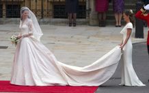 キャサリン妃のウェディングドレス