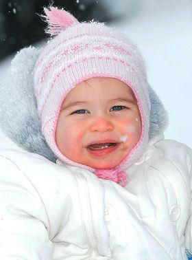 5月2日に1歳の誕生日を迎えたシャーロット王女