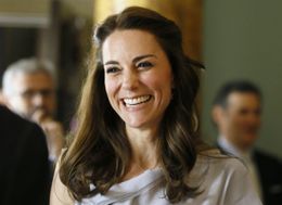 前髪を上げるようになったキャサリン妃