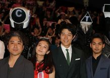 映画『HK/変態仮面 アブノーマル・クライシス』の初日舞台挨拶が開催された