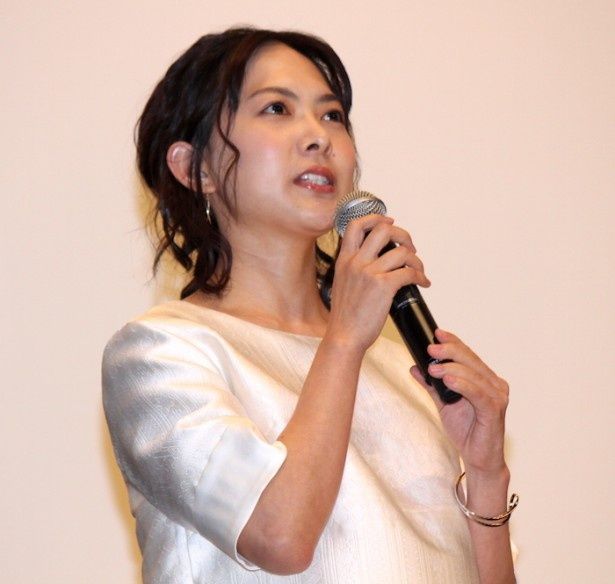 辰見洋子役の谷村美月