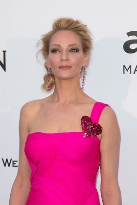 カンヌ国際映画祭のチャリティ・イベントに出席した際のユマ