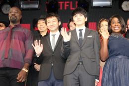Netflixのプレゼンテーションに参加した林遣都や波岡一喜たち