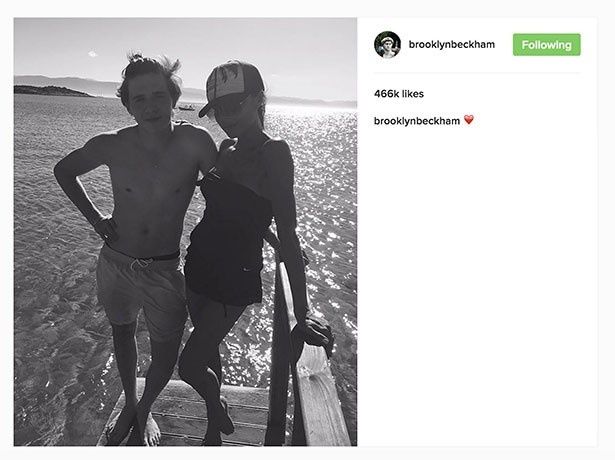 インスタグラムのフォロワーは760万人超え！ブルックリンの影響力は絶大だ