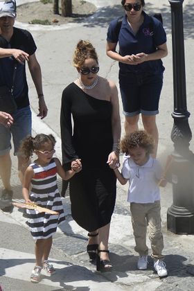 双子の出産以来、体型維持にかなり苦労しているマライア