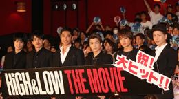『HiGH＆LOW THE MOVIE』の大ヒット舞台挨拶が開催！