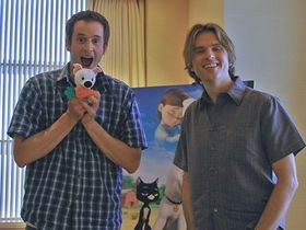 『ボルト』の生みの親、クリス・ウィリアムズ監督(左)＆バイロン・ハワード監督(右)