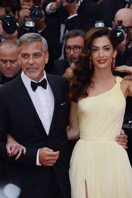 2014年に結婚したジョージとアマル。今回アマルが妊娠したのではないかと報じられた