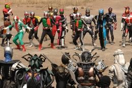 昭和〜平成の仮面ライダーが集結するファン感涙の劇場版