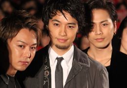 『HiGH＆LOW THE RED RAIN』で共演したTAKAHIRO、登坂広臣、斎藤工