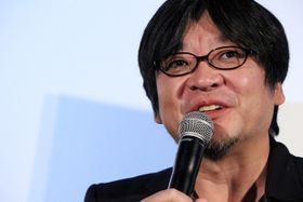 15年に公開された最新作『バケモノの子』のトークショーに出席した細田守