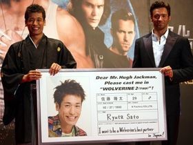 『ウルヴァリン』シリーズのプロデューサーでもあるヒュー・ジャックマンに佐藤隆太が熱烈ラブコール