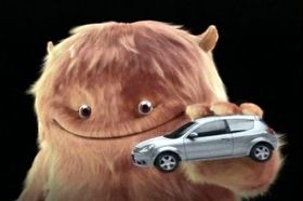 アルゼンチンのCMには、ゆるかわいい怪獣が登場