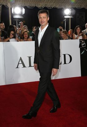 ブラッドが出演作のプレミアイベントに参加した