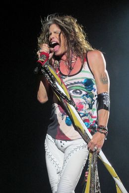 ロックバンド、エアロスミスのボーカルとして活躍するスティーヴン