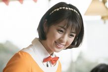 映画『恋妻家宮本』にウェイトレス役で出演している柳ゆり菜