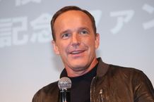 来日PRイベントに登場したコールソン役のクラーク・グレッグ