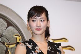 『本能寺ホテル』のイベントに登壇した綾瀬はるか