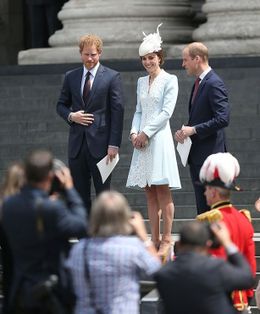 共同スピーチを行った際のキャサリン妃に注目が集まっている