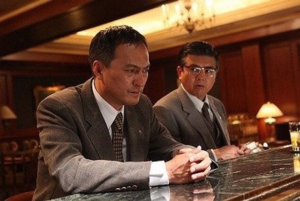 出世しか頭にない行天役に三浦友和