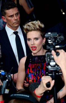 演説で女性の権利について熱く語っていたというスカーレット・ヨハンソン