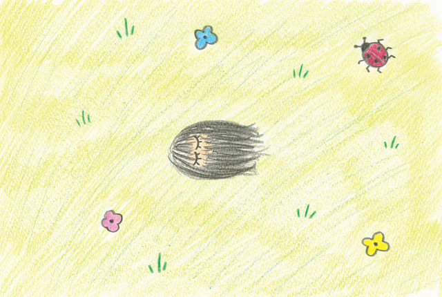 「とびだせ！ハナゲくん」カット