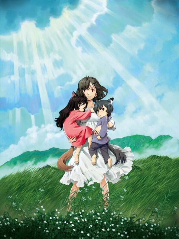 おおかみこどもの雨と雪 ポスター画像